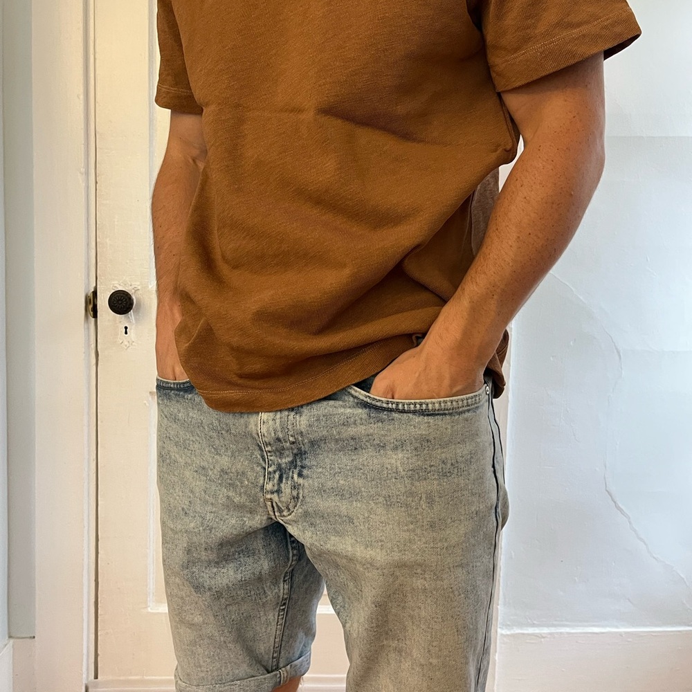 H&M Light Blue Denim Shorts